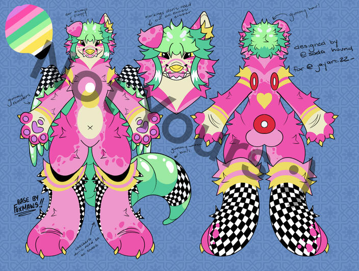 Character made for @jayart22_ on Instagram, named Kummicomm Armas. Using a FoxMaws/Deerdisplay base.